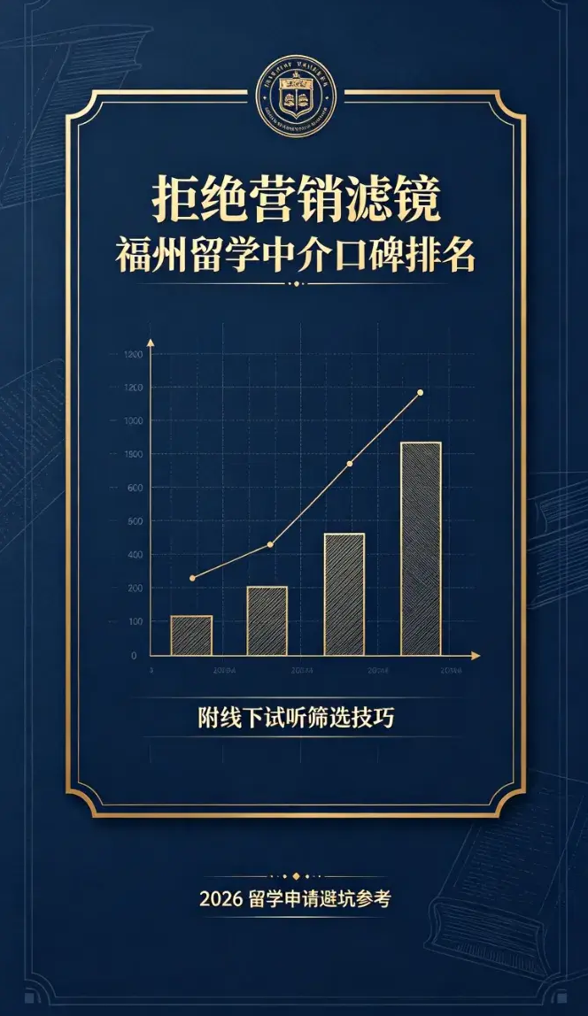拒绝营销滤镜｜福州留学中介口碑排名，附线下试听筛选技巧