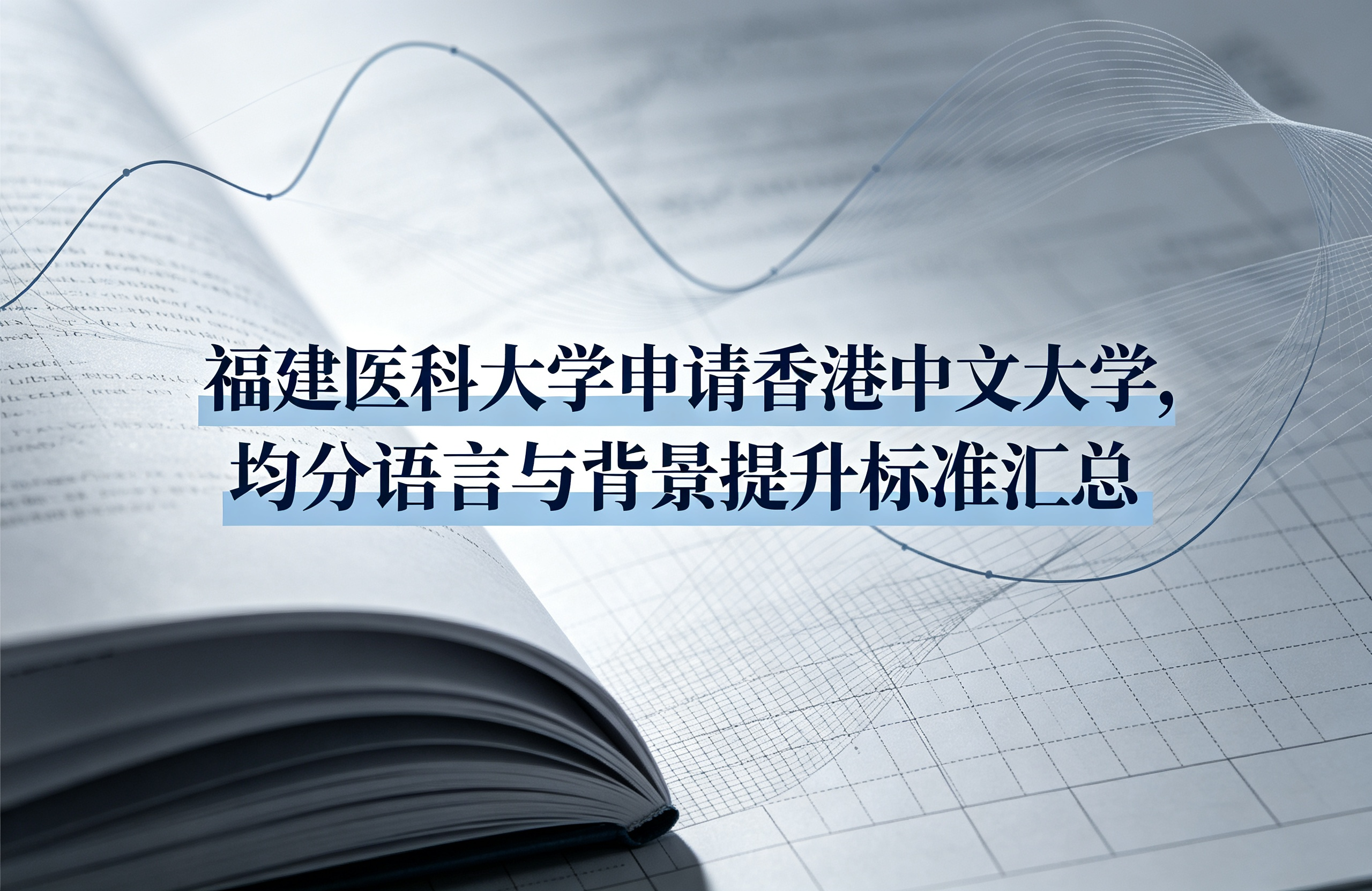 福建医科大学申请香港中文大学，均分语言与背景提升标准汇总